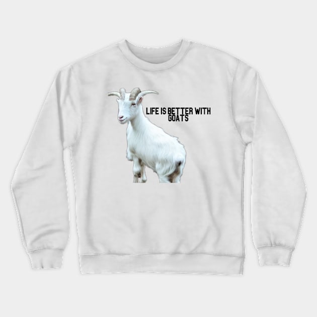 Goat Simulator Funny Crewneck Sweatshirt by Trendy-Now